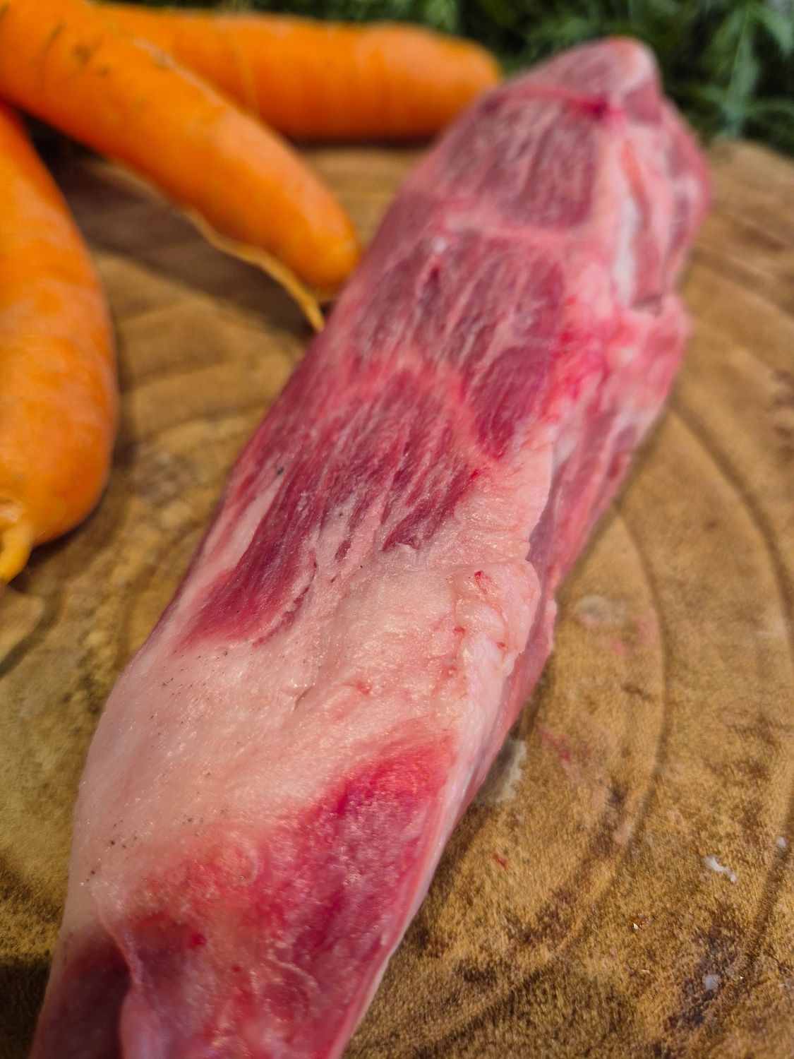 Pluma de cerdo ibérico